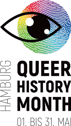 Logo Queer History Month Hamburg