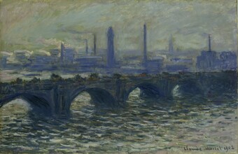 Claude Monet (1840–1926) Die Waterloo-Brücke, 1902 Öl auf Leinwand, 65 x 100 cm © Hamburger Kunsthalle / bpk Foto: Elke Walford