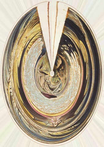 Suzanne Treister (*1958), MI3 (Machine Intelligence 3): William Blake: Jerusalem, 2018, Digitalprint © Courtesy Annely Juda Fine Art, London
