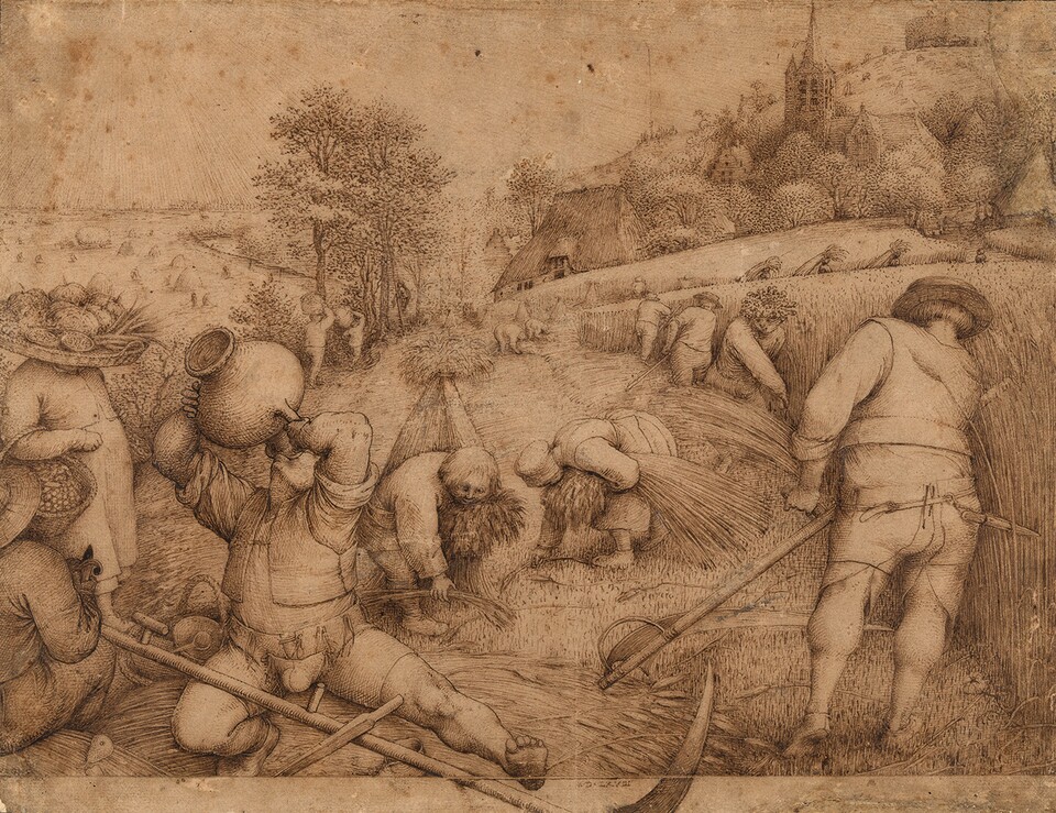 Pieter Bruegel d. Ä. (um 1525-30 - 1569) Der Sommer, 1568, © Hamburger Kunsthalle / bpk Foto: Christoph Irrgang Pieter Bruegel d. Ä. (um 1525-30 - 1569) Der Sommer, 1568, © Hamburger Kunsthalle / bpk Foto: Christoph Irrgang