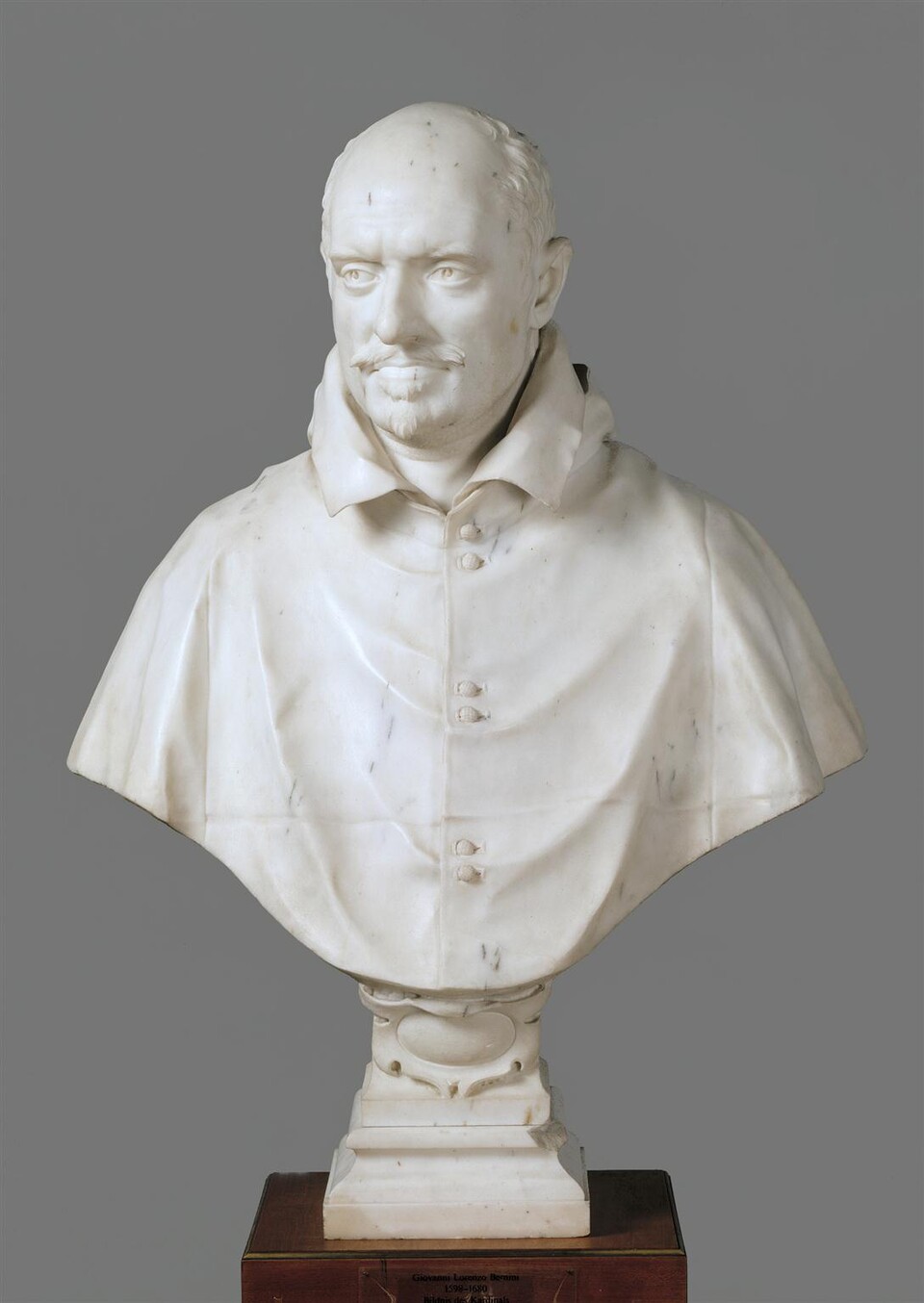 Giovanni Lorenzo Bernini (1598–1680), Kardinal Alessandro Peretti Montalto, 1622/23, Marmor 88 x 65 x 30 cm © Hamburger Kunsthalle / bpk Foto: Elke Walford Giovanni Lorenzo Bernini (1598–1680), Kardinal Alessandro Peretti Montalto, 1622/23, Marmor 88 x 65 x 30 cm © Hamburger Kunsthalle / bpk Foto: Elke Walford