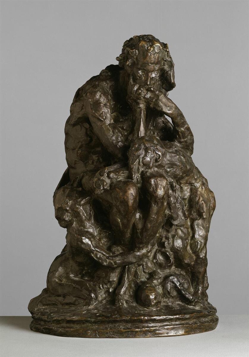 Jean-Baptiste Carpeaux (1827–1875), Ugolino und seine Kinder, 1859, Bronze, 53 x 33 x 24 cm © Hamburger Kunsthalle / bpk Foto: Elke Walford Jean-Baptiste Carpeaux (1827–1875), Ugolino und seine Kinder, 1859, Bronze, 53 x 33 x 24 cm © Hamburger Kunsthalle / bpk Foto: Elke Walford