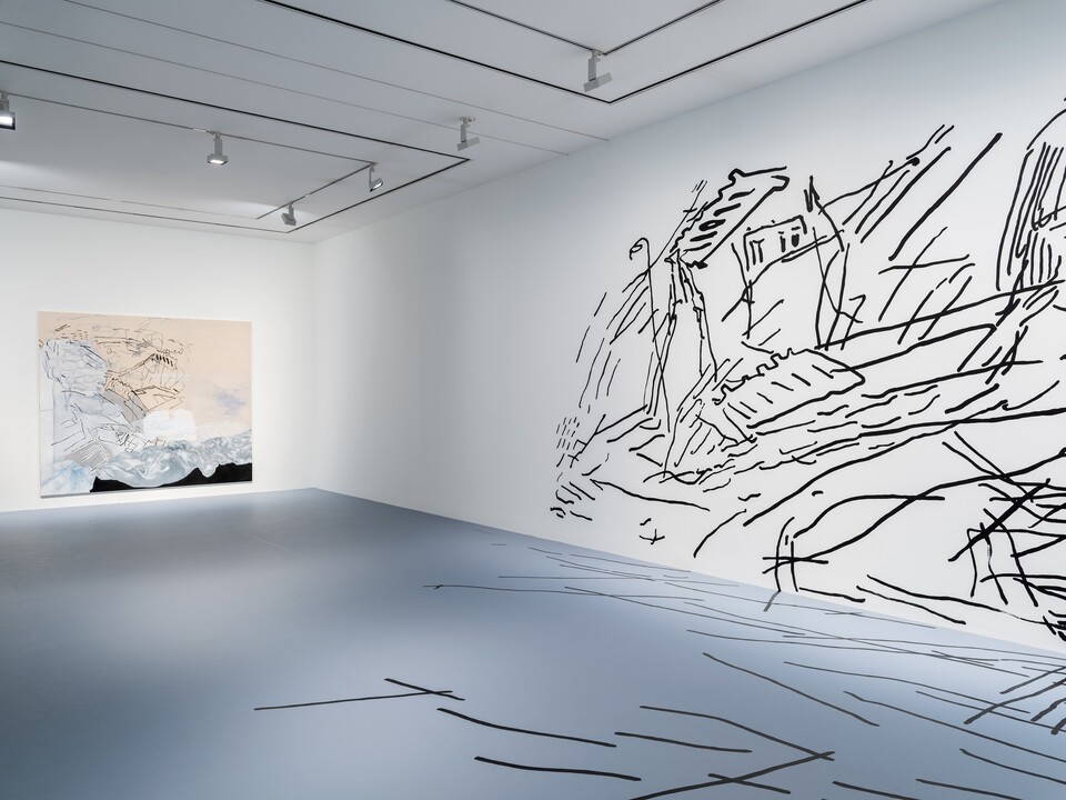 Installationsansicht der Ausstellung FEDELE MAURA FRIEDE. der saum löst sich an der Hamburger Kunsthalle, 28. März bis 7. September 2025 © Fedele Maura Friede Foto: Fred Dott Installationsansicht der Ausstellung FEDELE MAURA FRIEDE. der saum löst sich an der Hamburger Kunsthalle, 28. März bis 7. September 2025 © Fedele Maura Friede Foto: Fred Dott