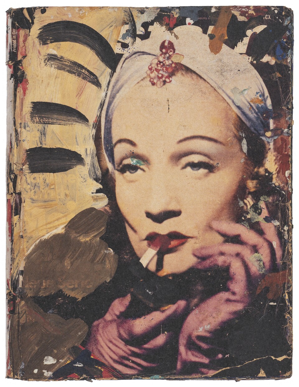 Hilka Nordhausen (1949-1993), Ohne Titel, Übermalung der Zeitschrift Der Stern, n.d., Privatbesitz Michael Kellner, © ARCHIV Hilka Nordhausen Hilka Nordhausen (1949-1993), Ohne Titel, Übermalung der Zeitschrift Der Stern, n.d., Privatbesitz Michael Kellner, © ARCHIV Hilka Nordhausen