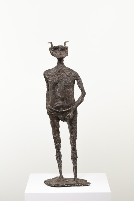 Ursula Querner (1921-1969) Homo Aquaticus, 1962 Bronze, 43,5 x 15 x 12 cm © Nachlaß Ursula Querner, Hamburg / Hamburger Kunsthalle Foto: Christoph Irrgang