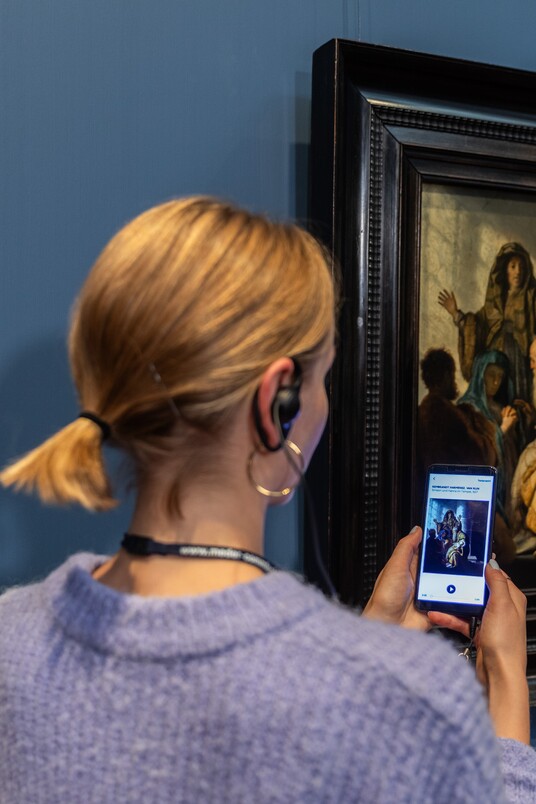 Hamburger Kunsthallen App Hamburger Kunsthallen App, Audioguide zur Sammlung, © Hamburger Kunsthalle, Foto: Fred Dott