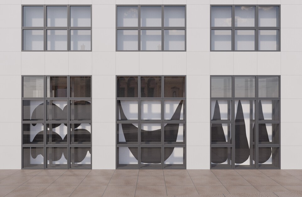 Entwurf: Foyergestaltung Galerie der Gegenwart, Bastian Muhr 