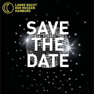 Lange Nacht der Museen Hamburg 2026, Werbeplakat Save The Date