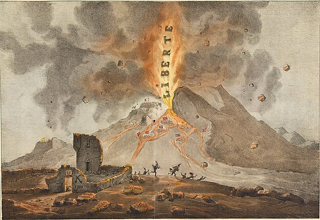 Auguste Desperet (1804–1865) Dritter Ausbruch des Vulkans von 1789, 1833, Privatsammlung, Hamburg Auguste Desperet (1804–1865) Dritter Ausbruch des Vulkans von 1789, 1833, Privatsammlung, Hamburg