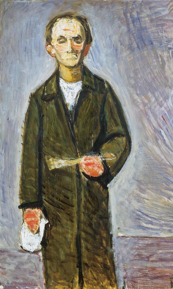 Fritz Flinte (1876-1963), Selbstbildnis 1930/32, Hamburger Kunsthalle, Foto: Elke Walford